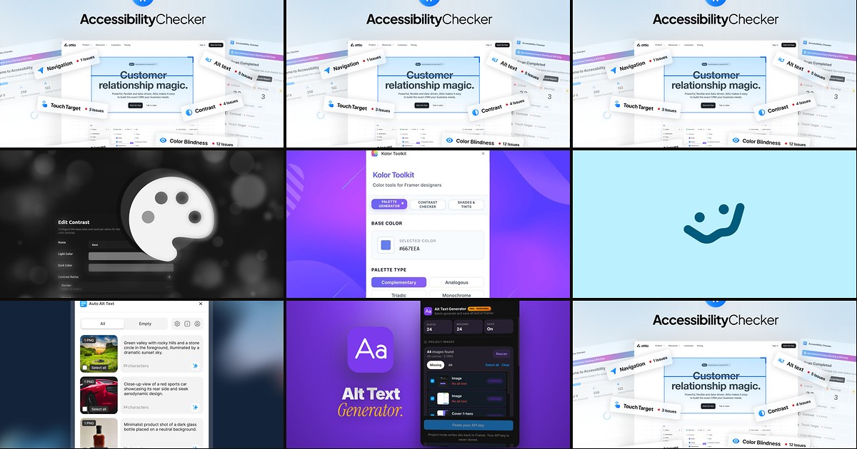 Cover for 10 Best Framer Accessibility Tools in 2026
