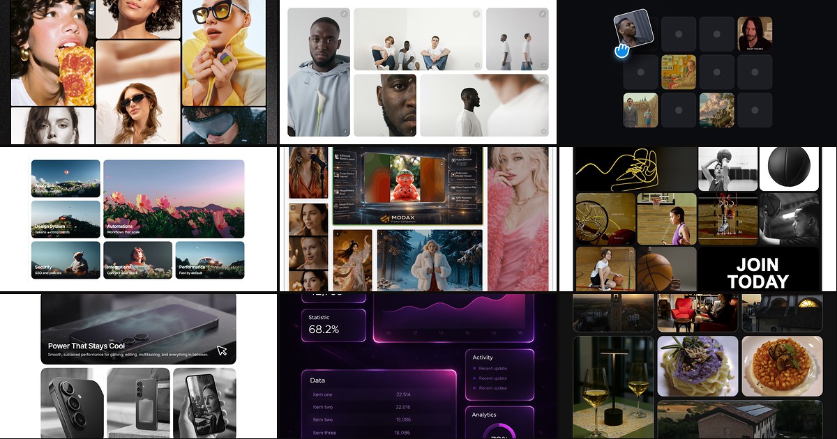 Cover for 8 Best Framer Bento Grid Components in 2026