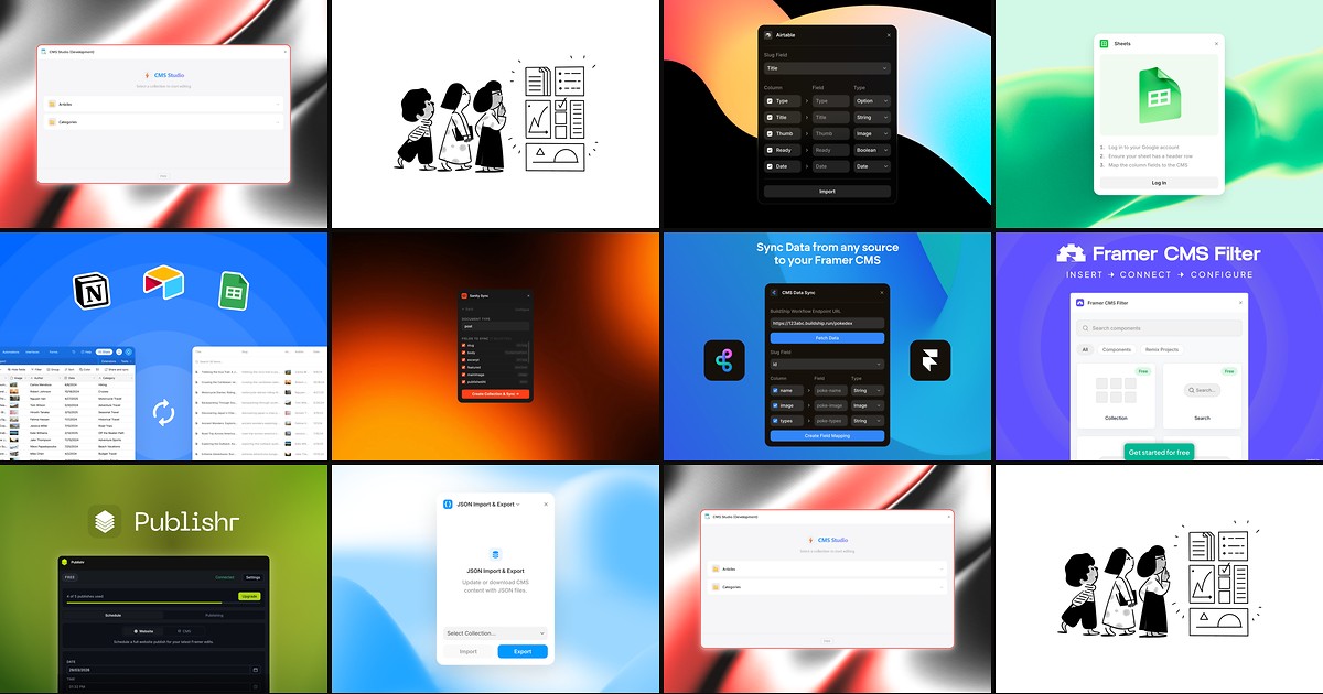 Cover for 10 Best Framer CMS Plugins and Tools in 2026