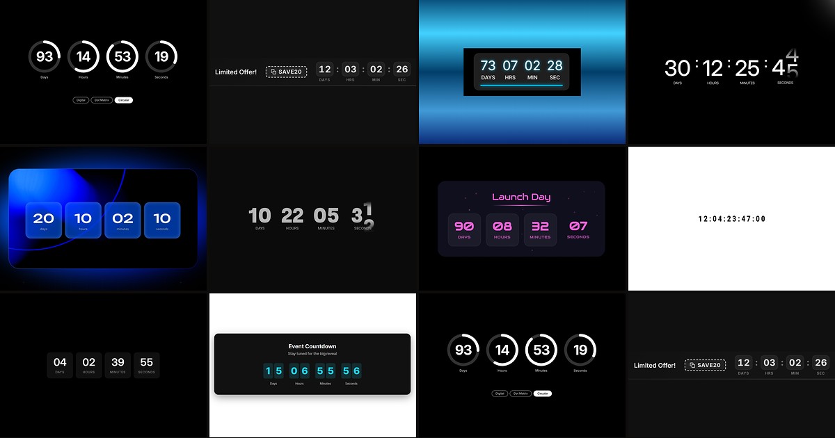 Cover for 10 Best Framer Countdown Timer Components in 2026