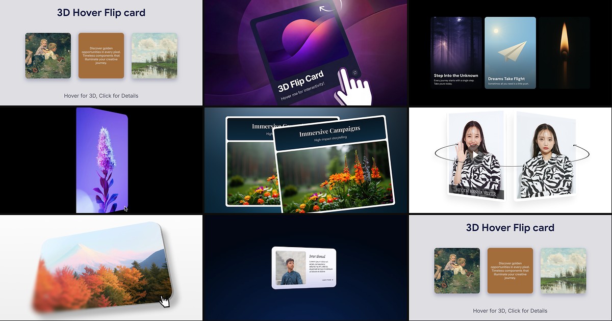 Cover for 8 Best Framer Flip Card Components in 2026