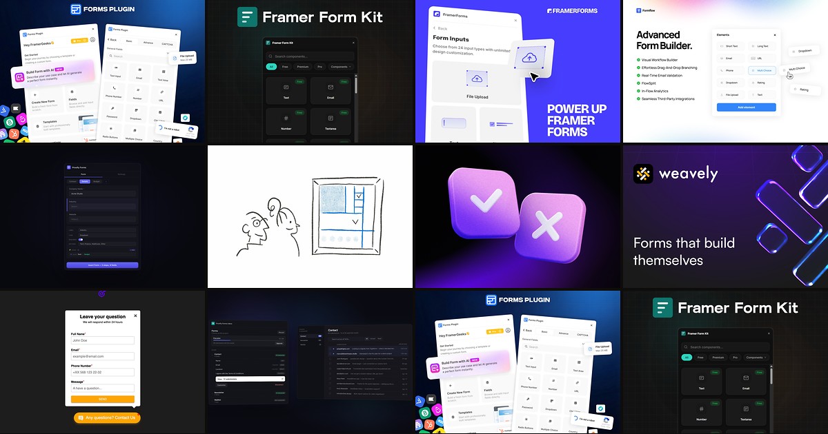 Cover for 10 Best Framer Form Components and Plugins in 2026