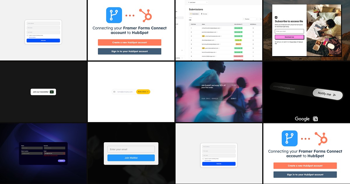 Cover for 10 Best Framer Newsletter and Email Capture Tools in 2026