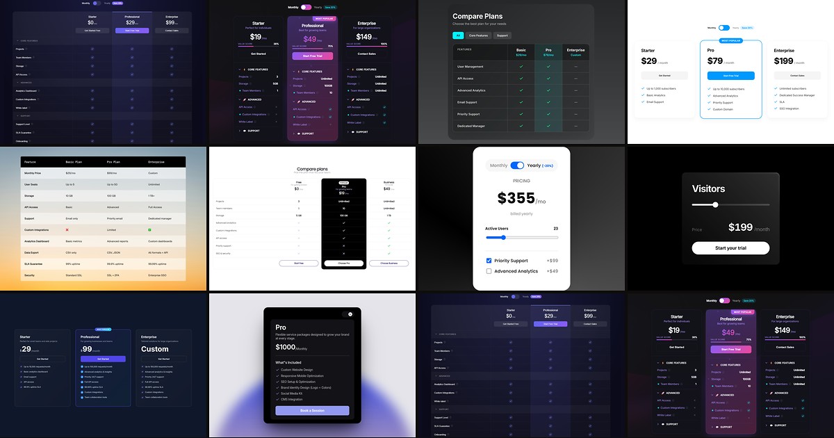 Cover for 10 Best Framer Pricing Table Components in 2026