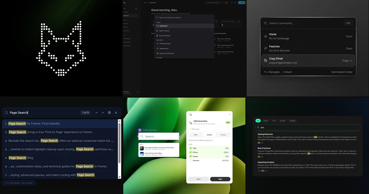 Cover for 9 Best Framer Site Search Tools in 2026