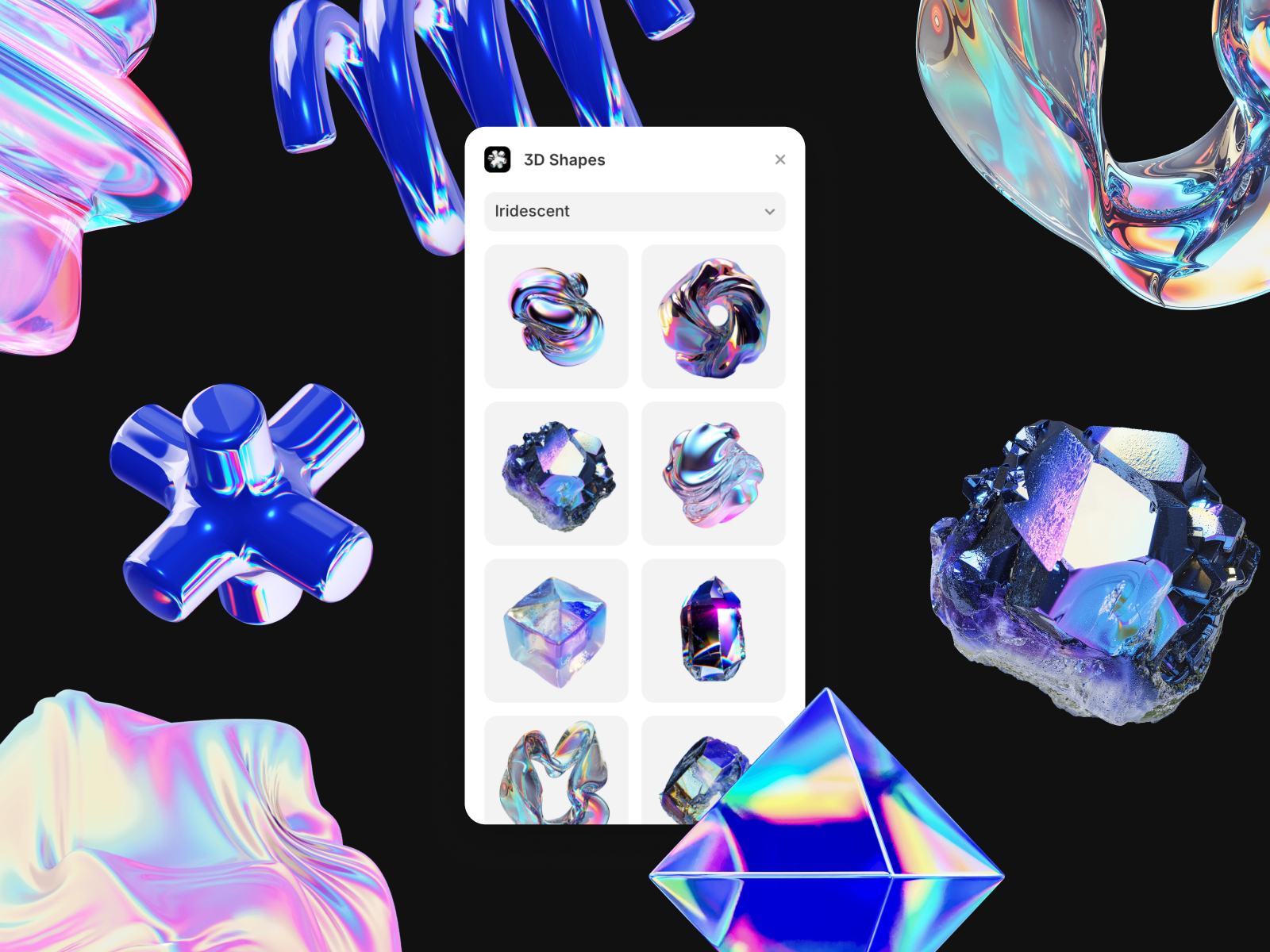 3D Shapes preview