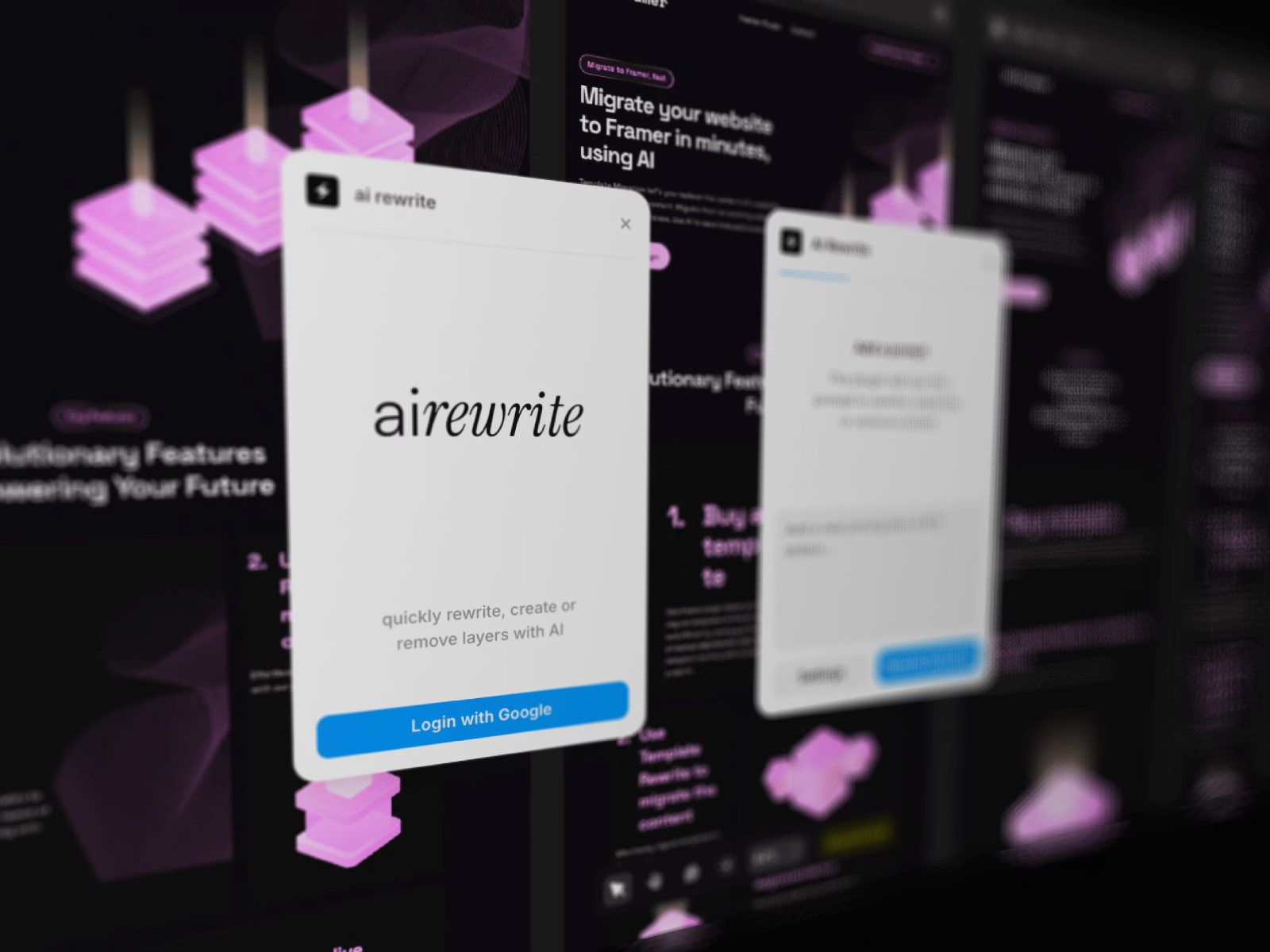AI Rewrite preview