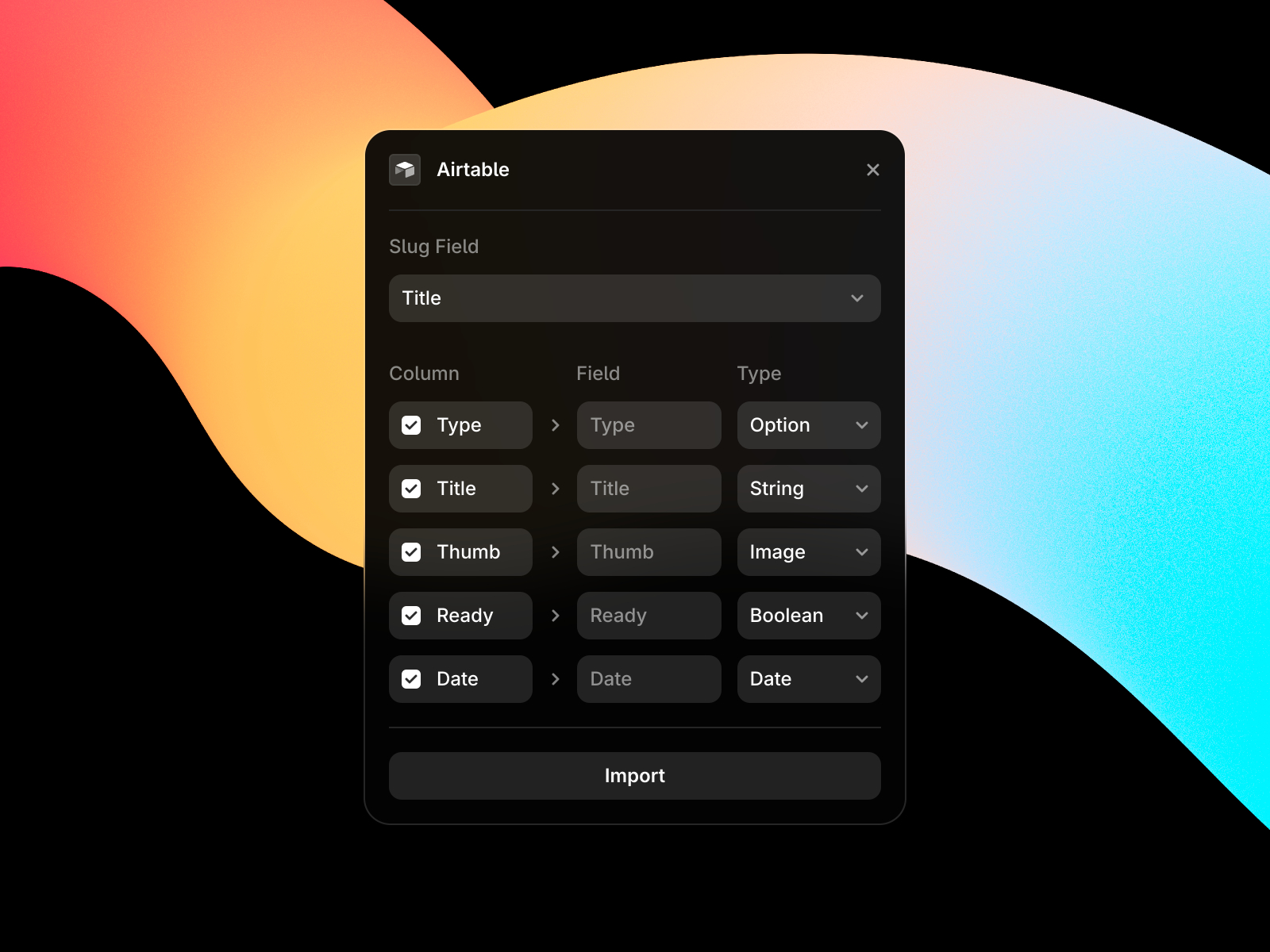 Airtable preview