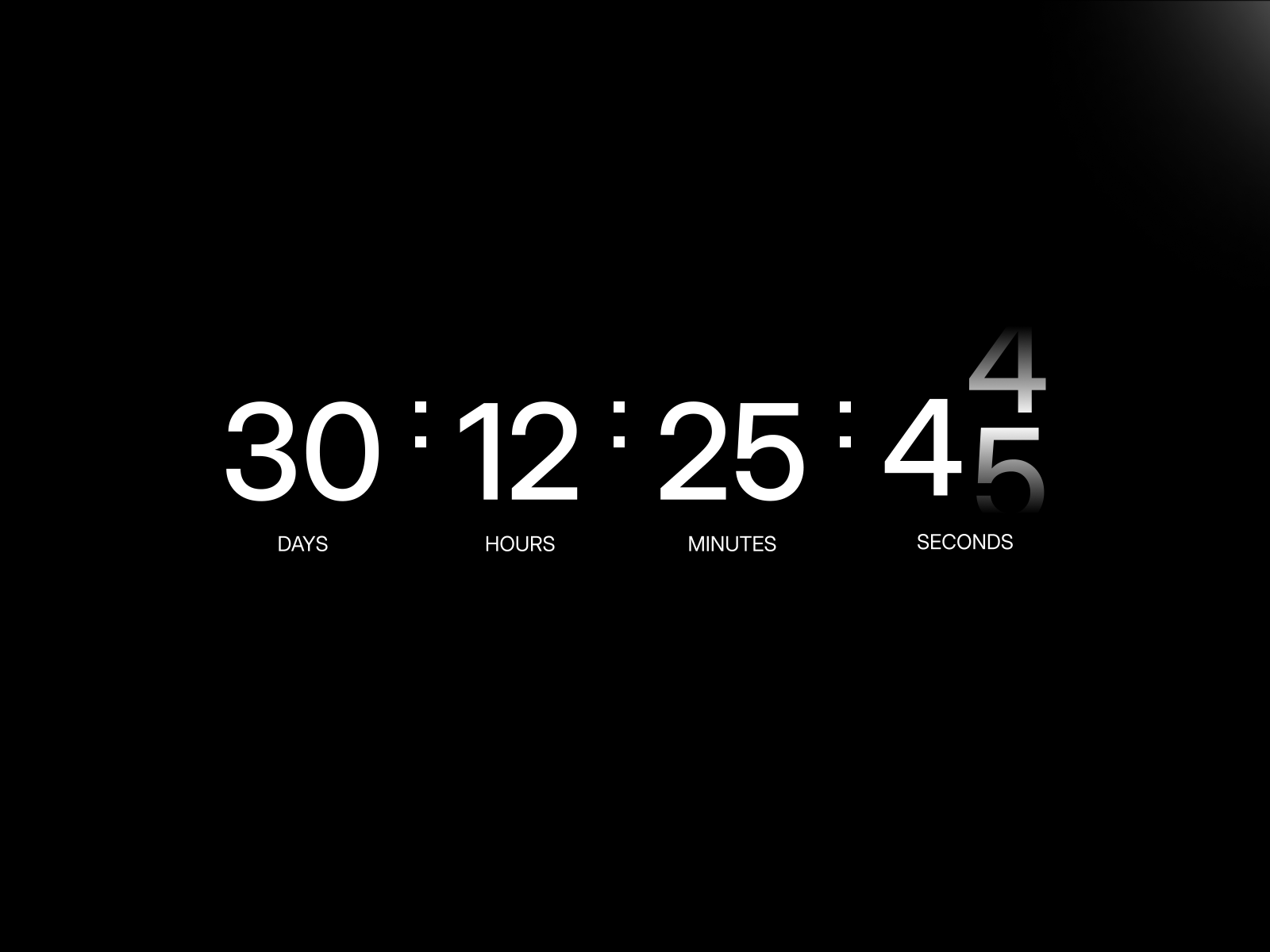 Animated Countdown preview