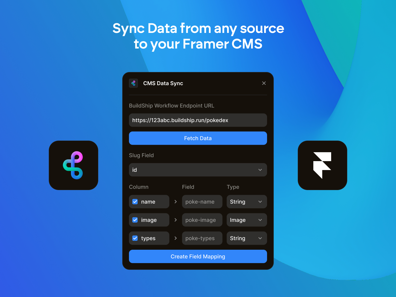 CMS Data Sync preview