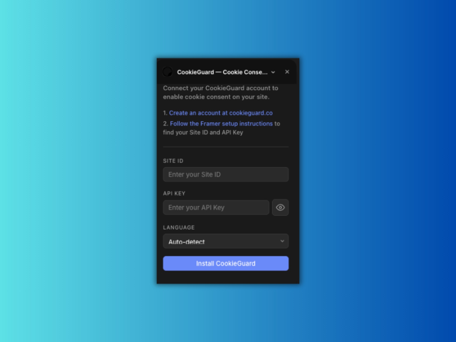 CookieGuard preview