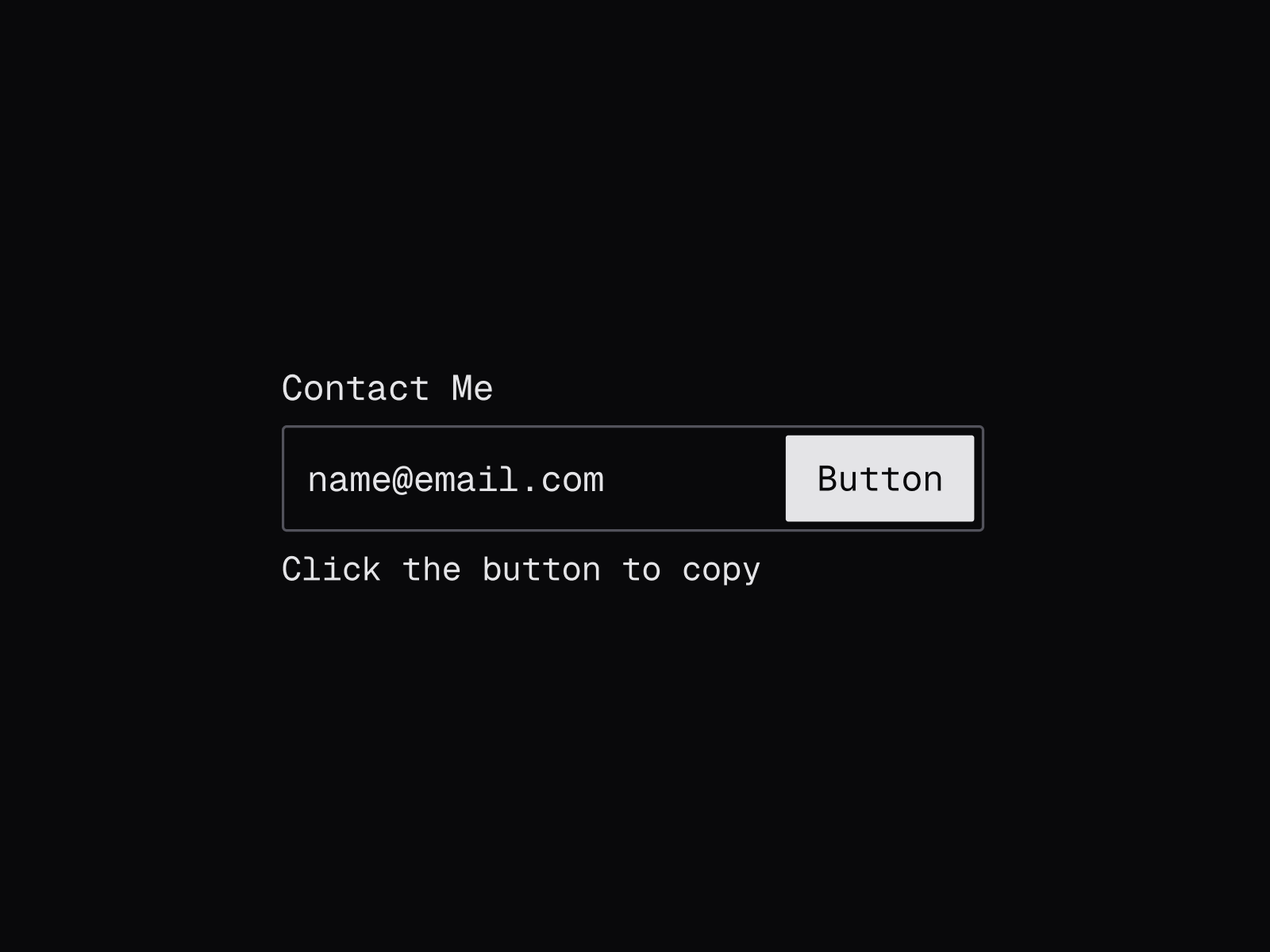 Copy to Clipboard preview
