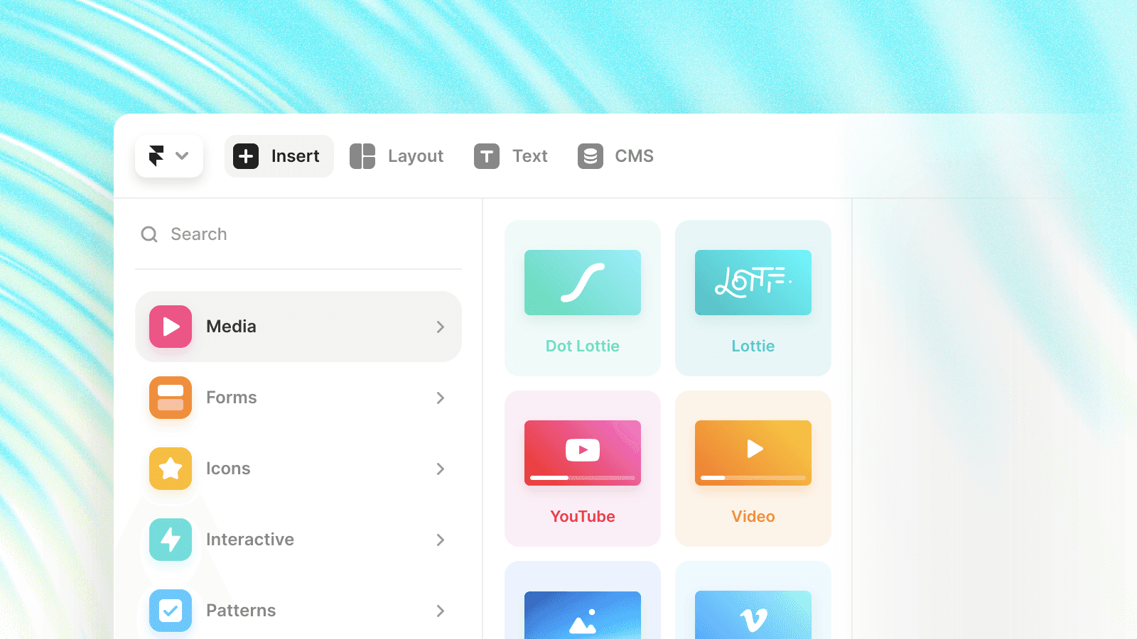 Framer DotLottie Component preview