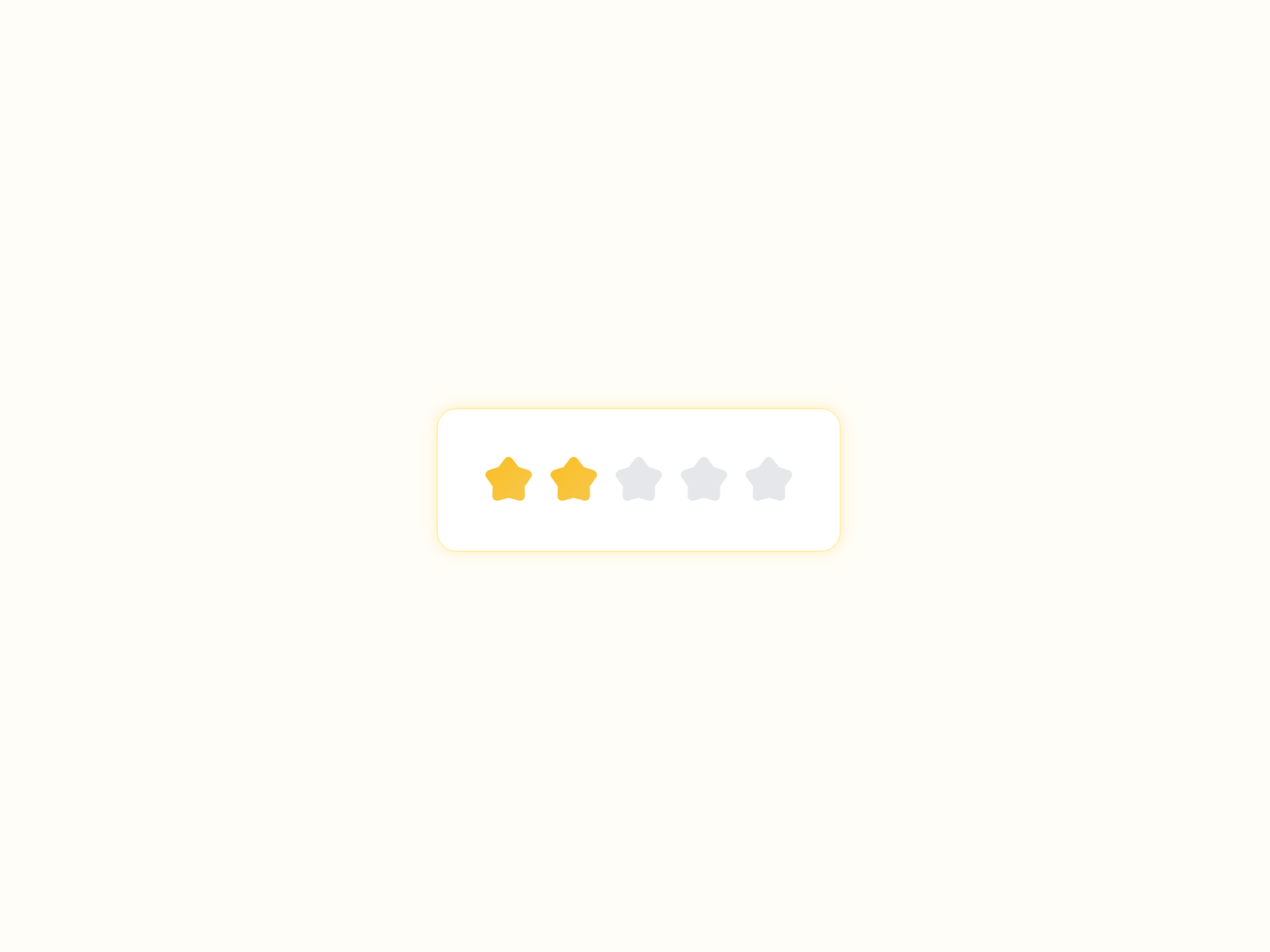 Glow Star Rating preview