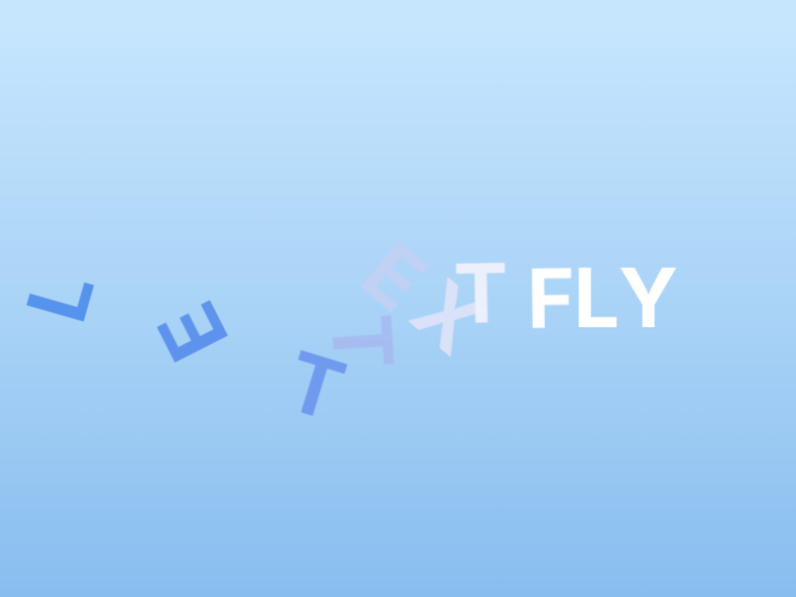 Kinetic Text preview