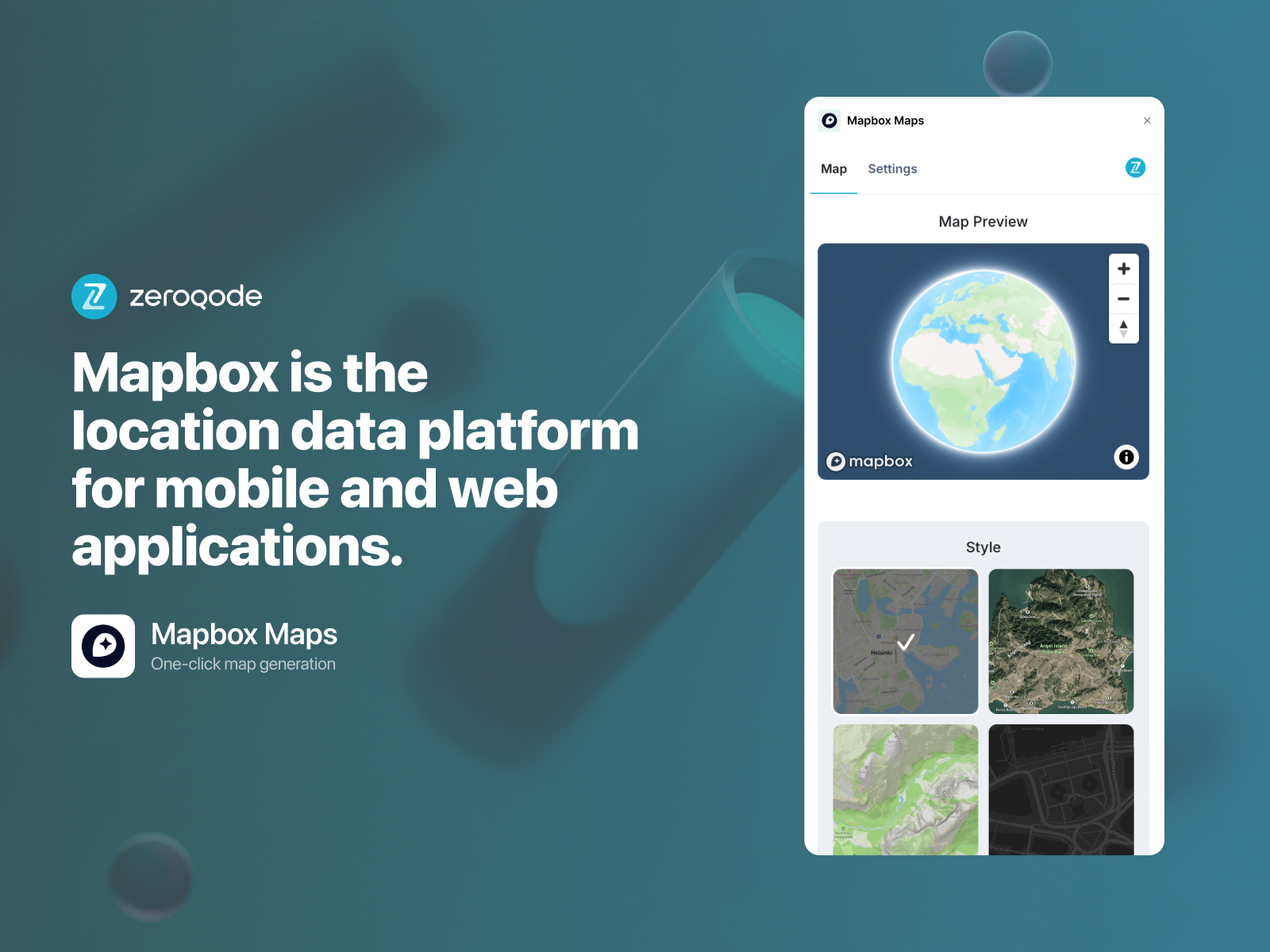 Mapbox Maps preview