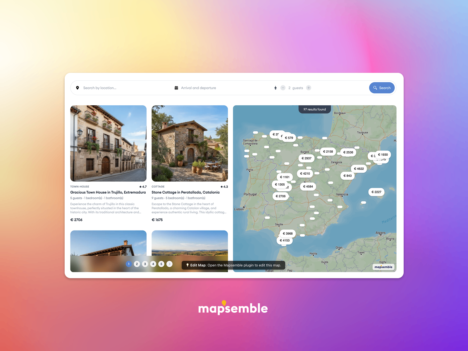 Mapsemble preview