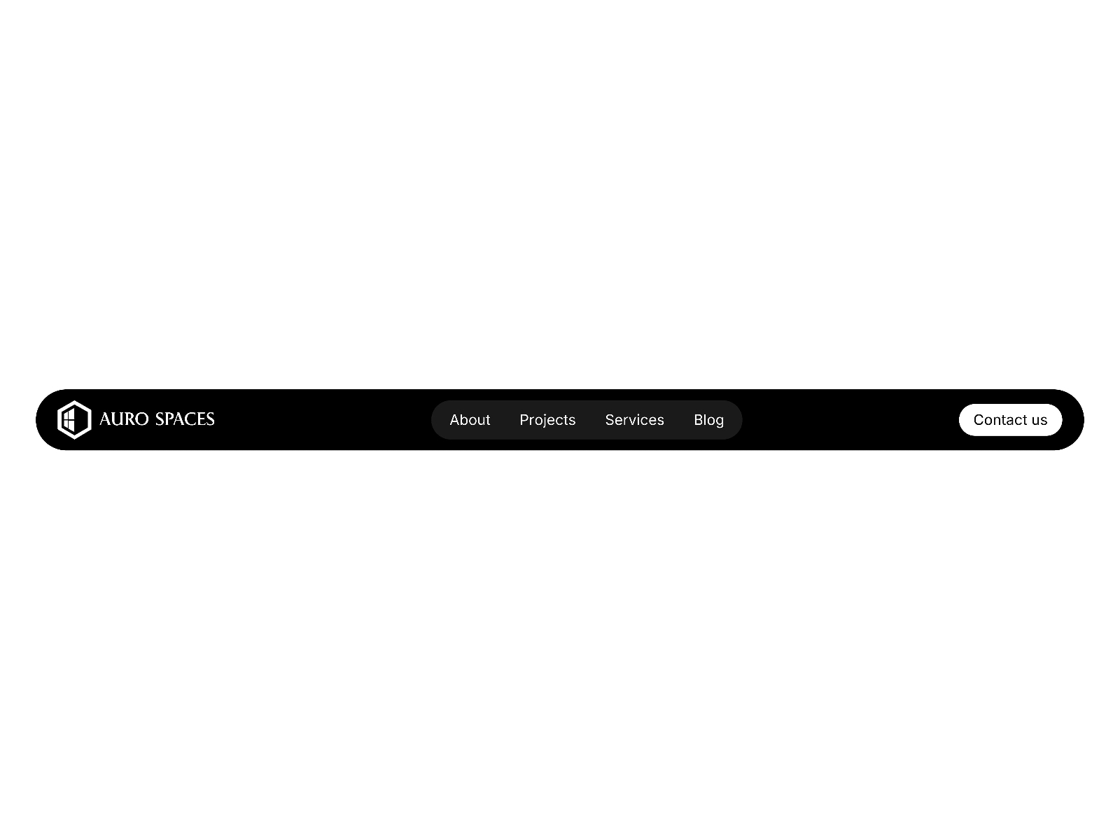 Modern Navbar preview