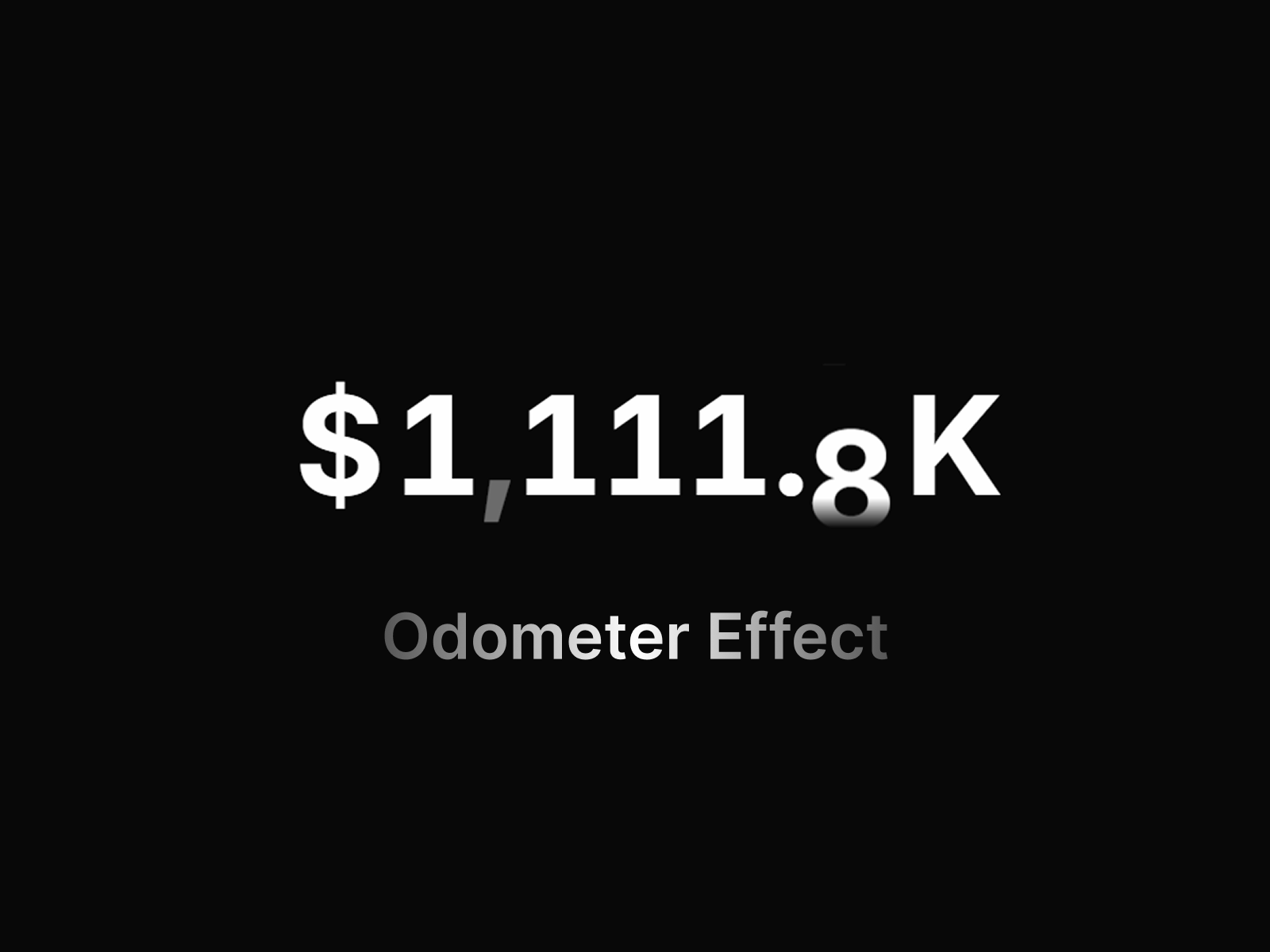 Odometer Counter FX preview