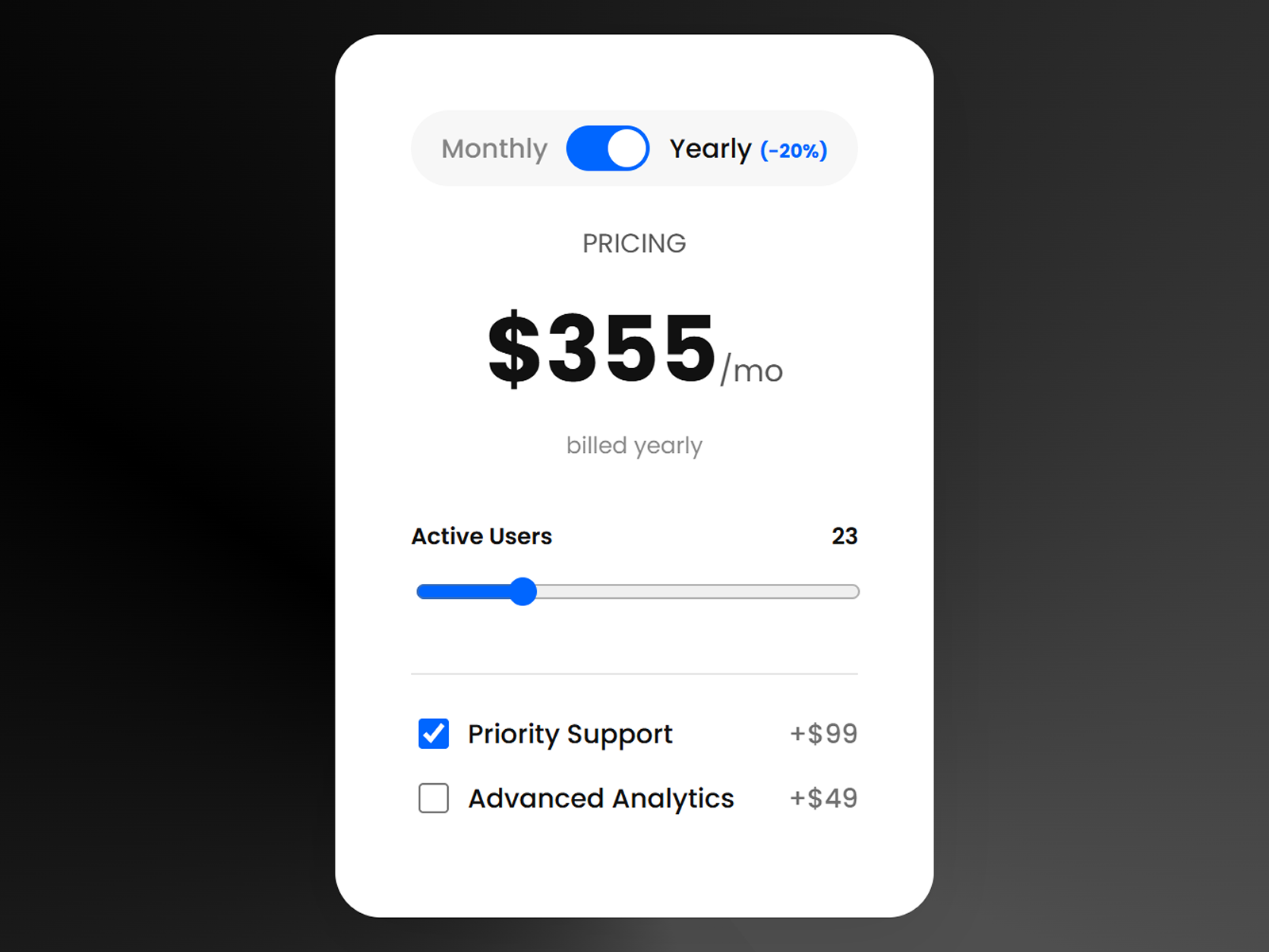 SaaS Pricing Lite preview