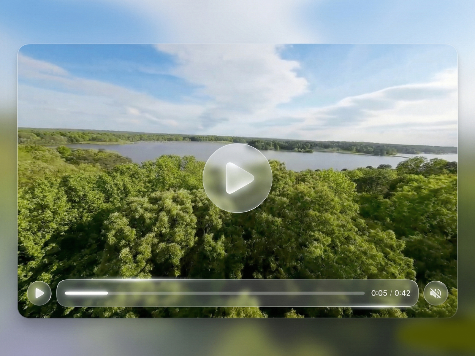 Sleek Video Player preview