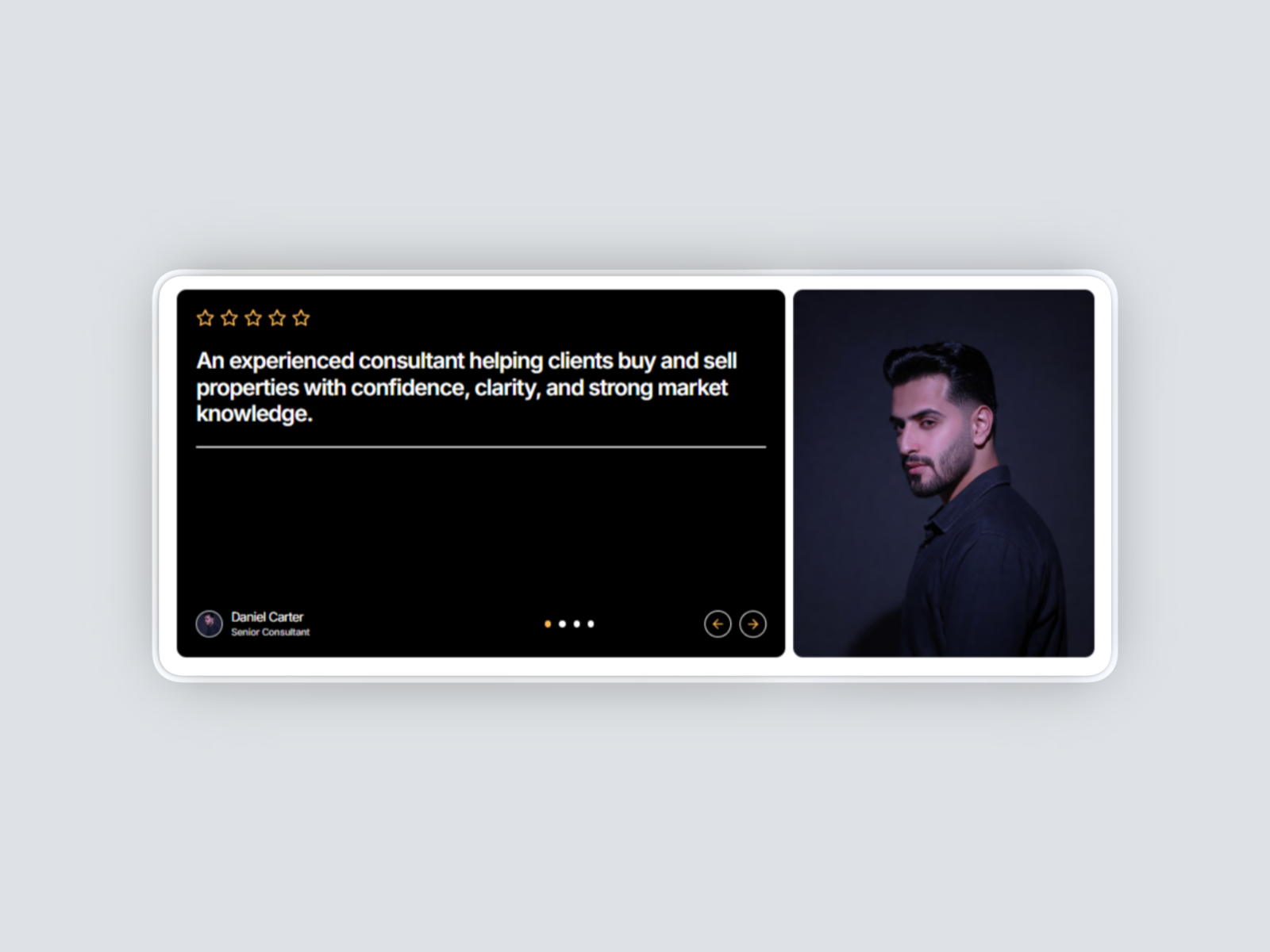 Sliding Testimonials preview