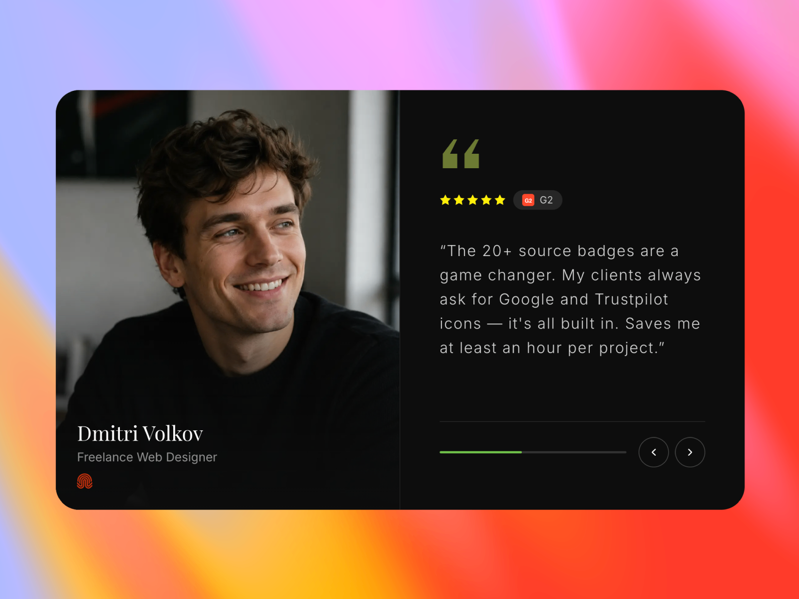 SmartTestimonials preview