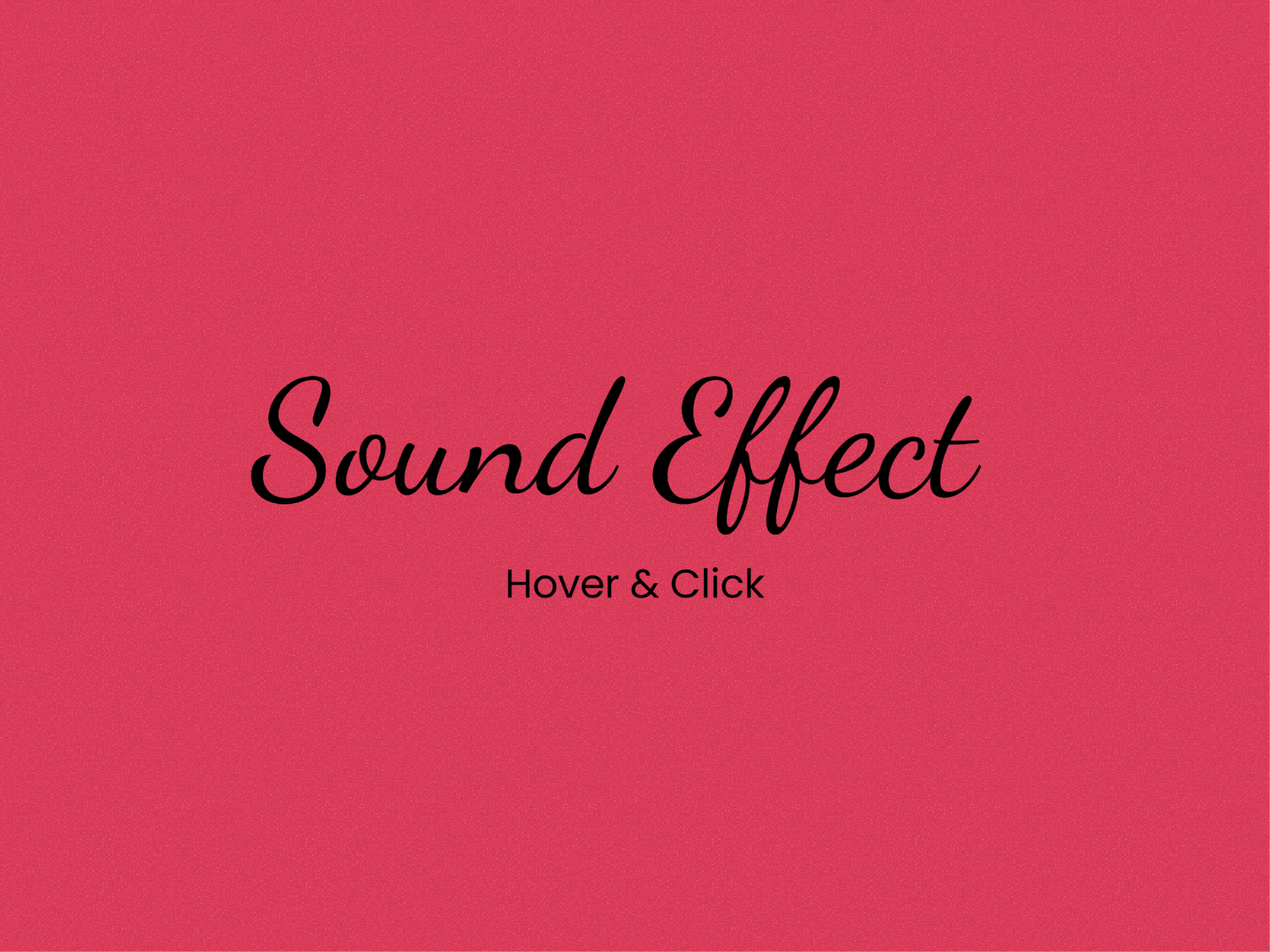 SoundEffect preview