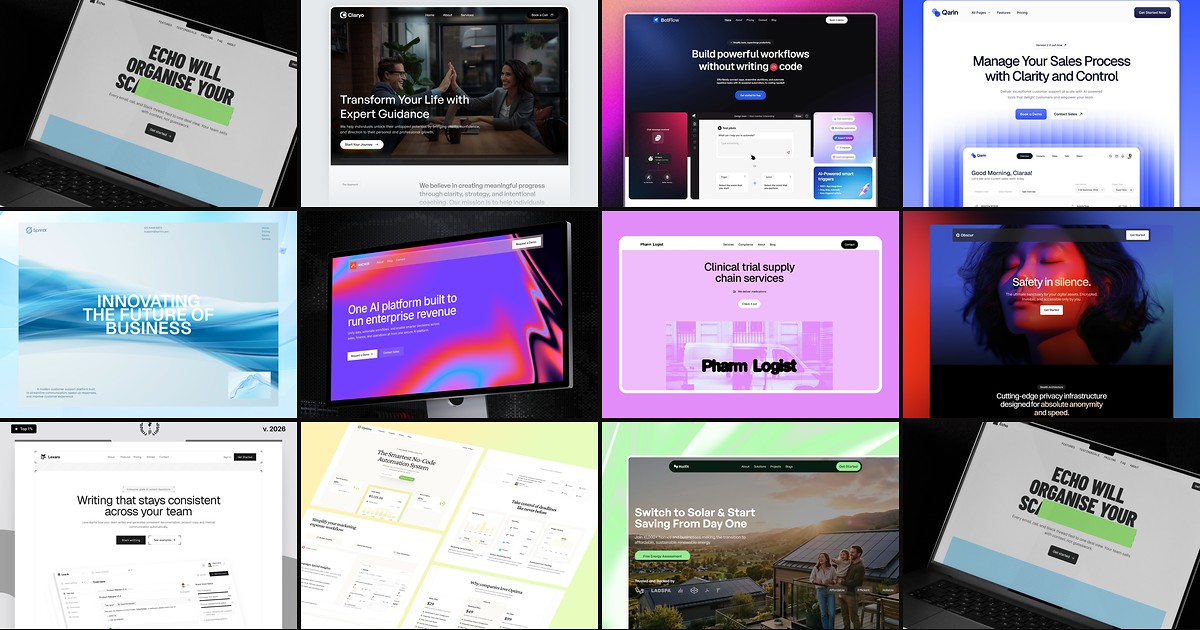Cover collage for 11 Best Free B2B Framer Templates in 2026