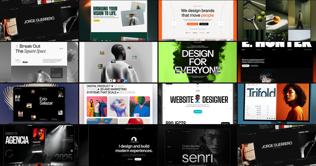 Cover collage for 15 Best Free Creative Framer Templates in 2026