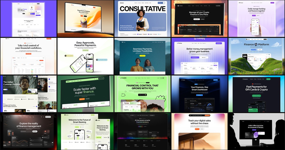 20 Best Free Fintech Framer Templates in 2026 cover