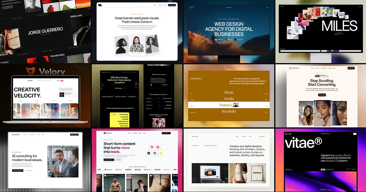 Cover collage for 12 Best Free Freelance Framer Templates in 2026 (Ranked)