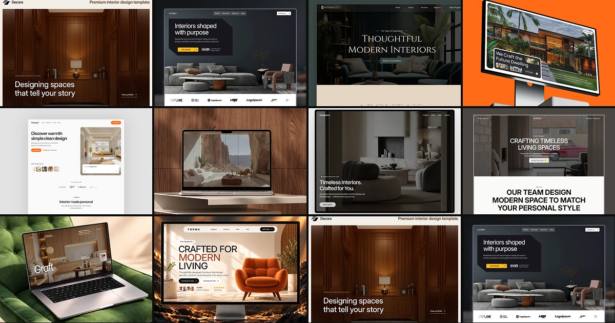 10 Best Free Interior Design Framer Templates in 2026 cover