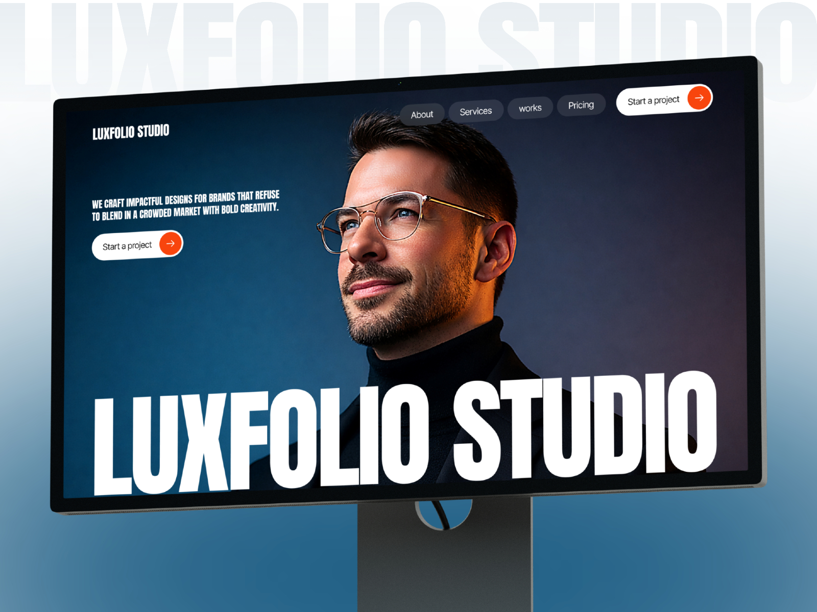 ADROVA: Free Agency Website Template by Pixcut Studio LLC — Free Agency Framer Template preview
