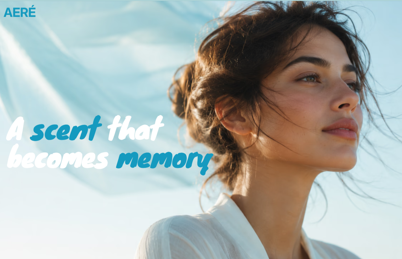 AERÉ parfume: Free Health Website Template by Velcron — Free Healthcare Framer Template preview