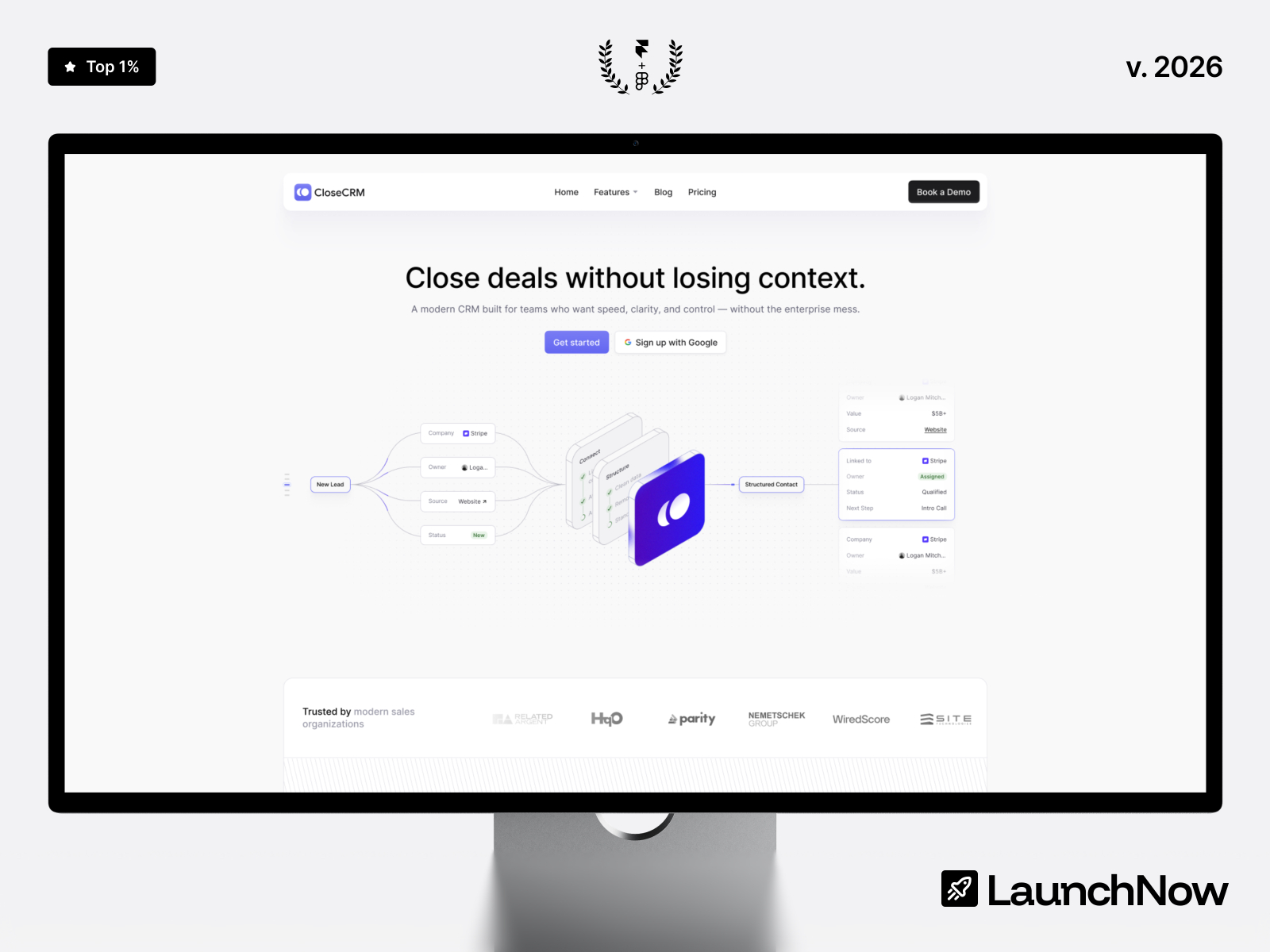 Agentforge: Free AI Website Template by Gr8r Themes — Free SaaS Framer Template preview