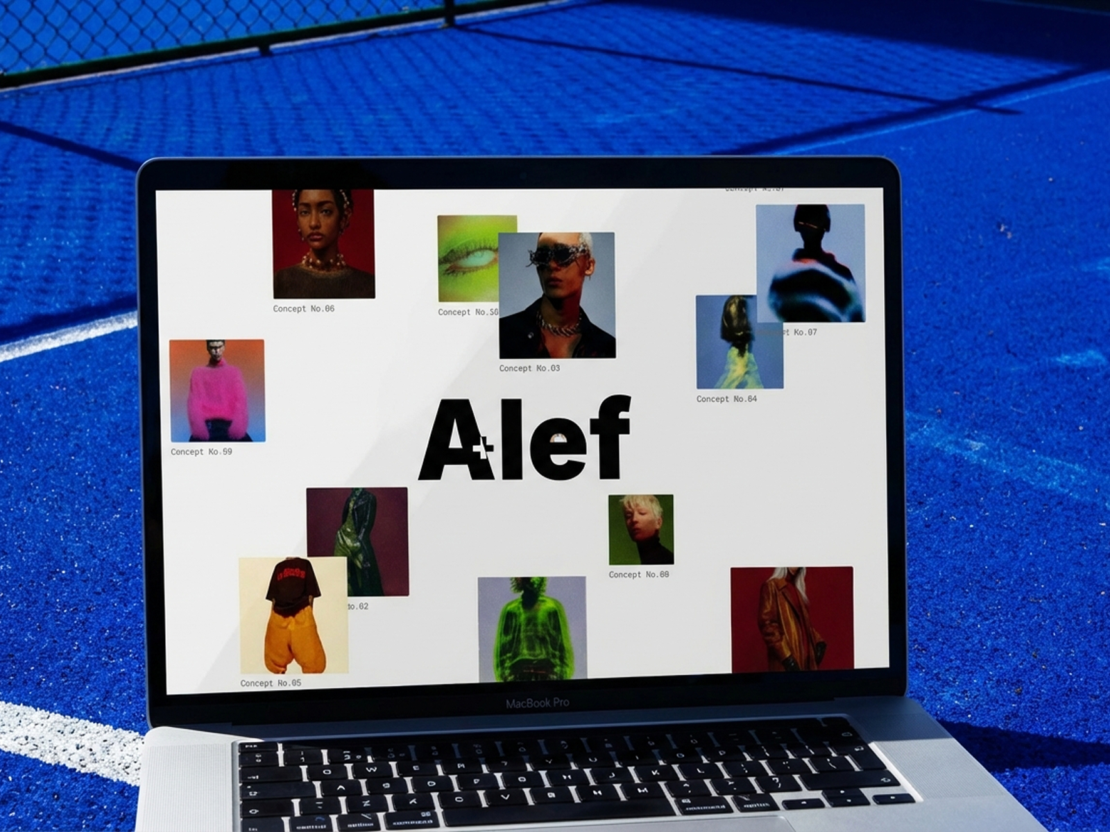 Alef — Free Design Studio Framer Template preview