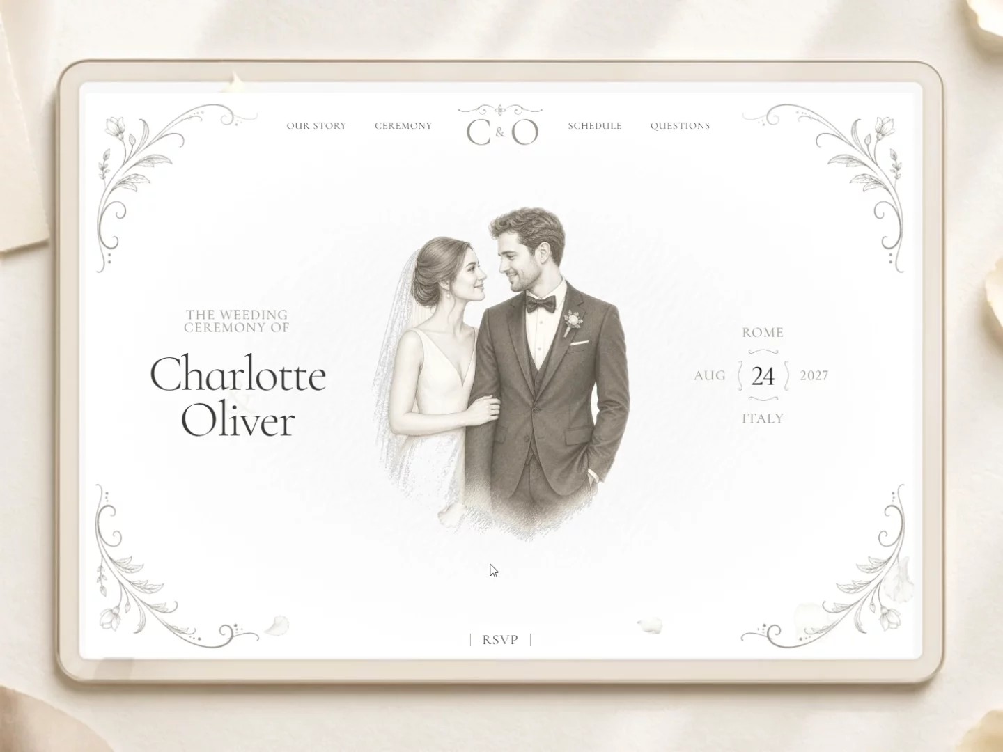 Amorette: Free Personal Website Template by Nikita Shabunko — Free Events Framer Template preview