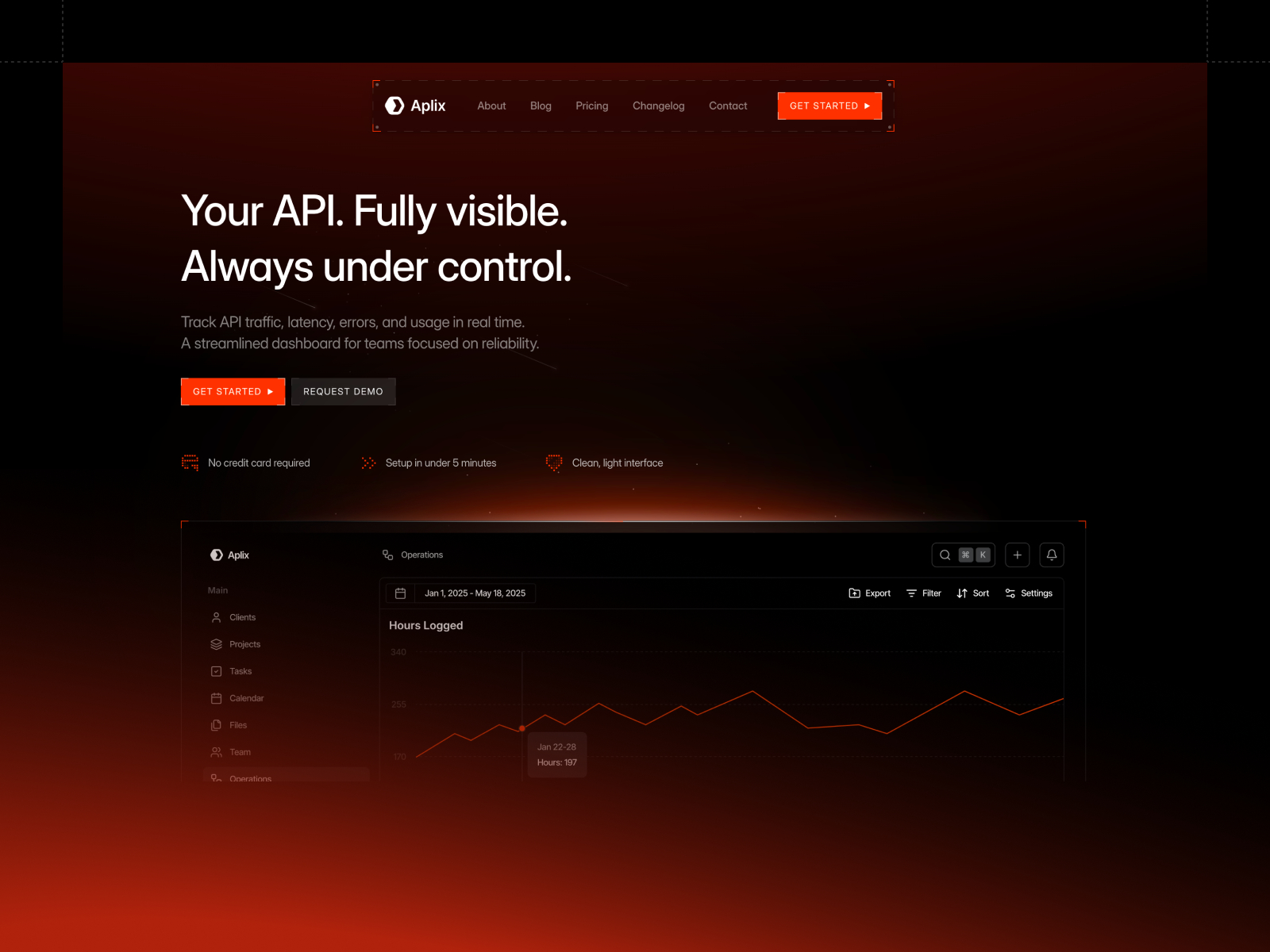 Aplix — Free SaaS Framer Template preview
