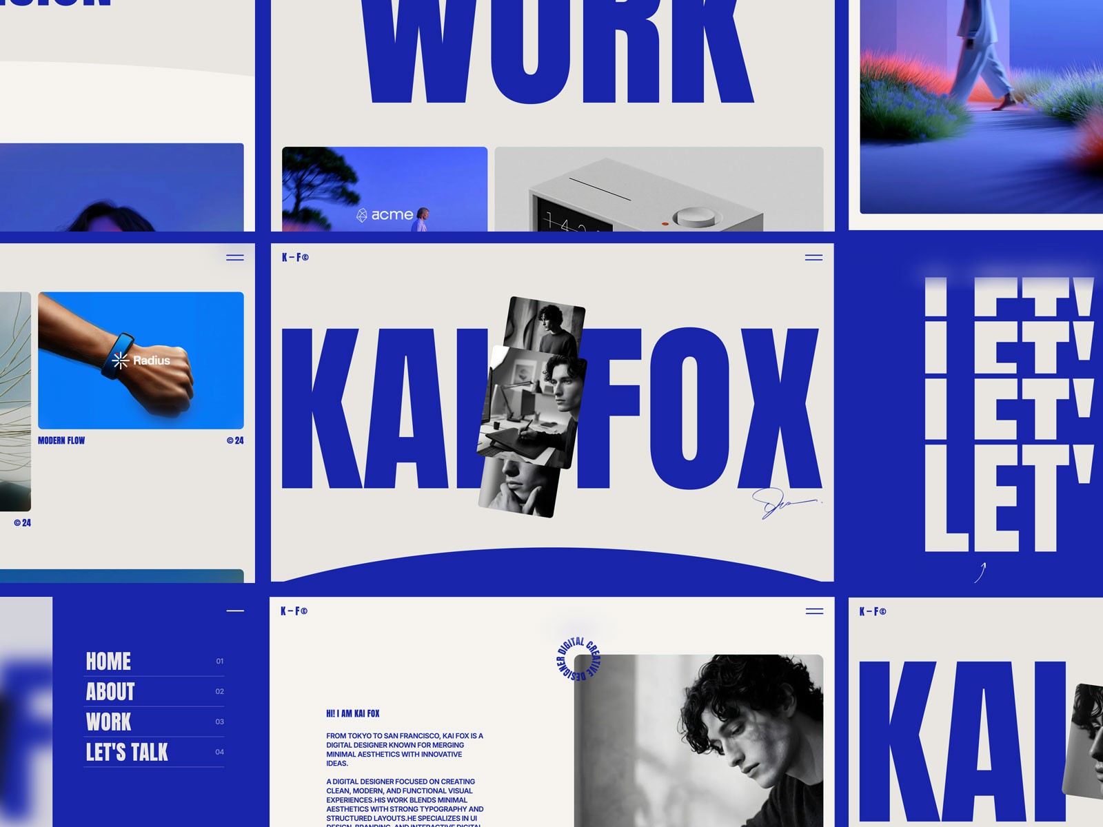 Arctic Glow: Free Portfolio Website Template by Gaurav Arya — Free Portfolio Framer Template preview
