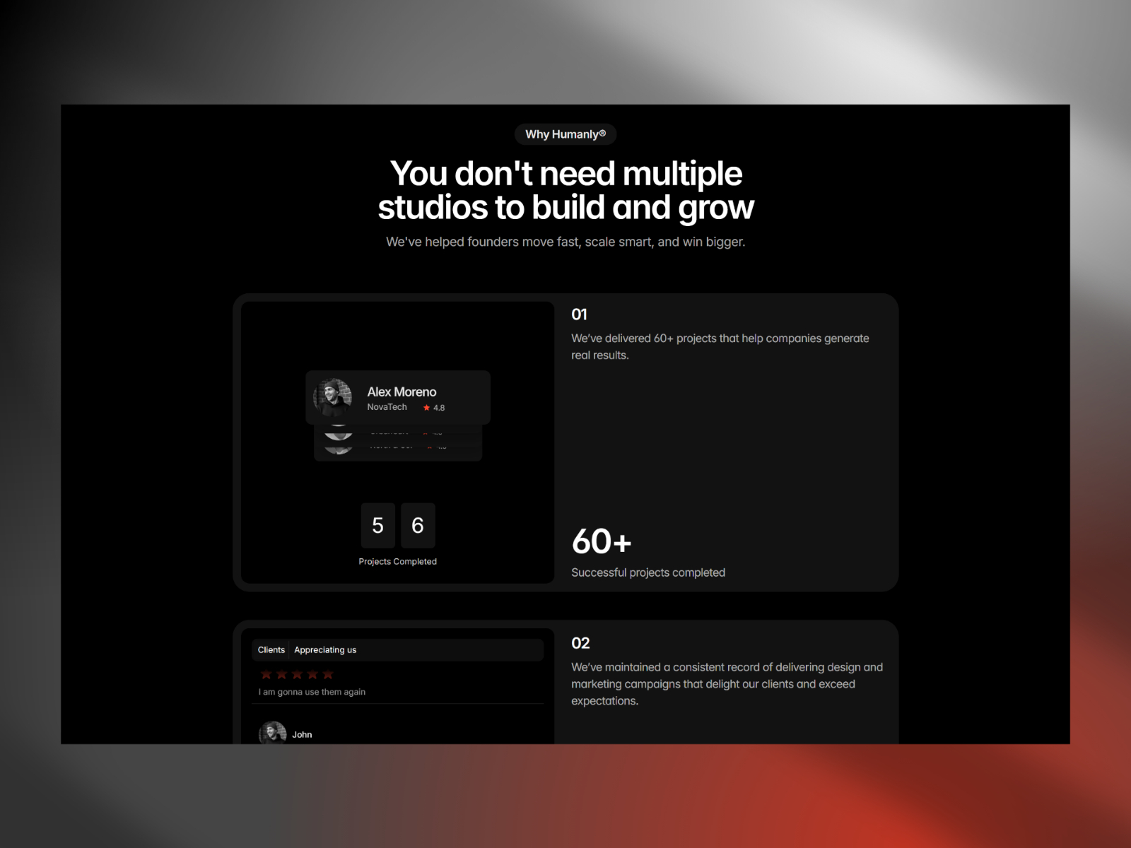 AUhREX™ — Free Blog Website Template by Mr. Cosmos — Free Agency Template for Framer by Mr. Cosmos preview