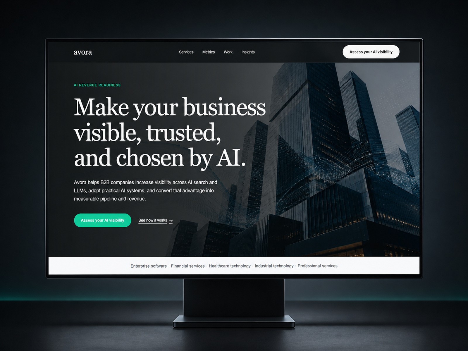 Avora Agents — Free Agency Website Template by Milon Biswas — Free Automotive Template for Framer by Milon Biswas preview