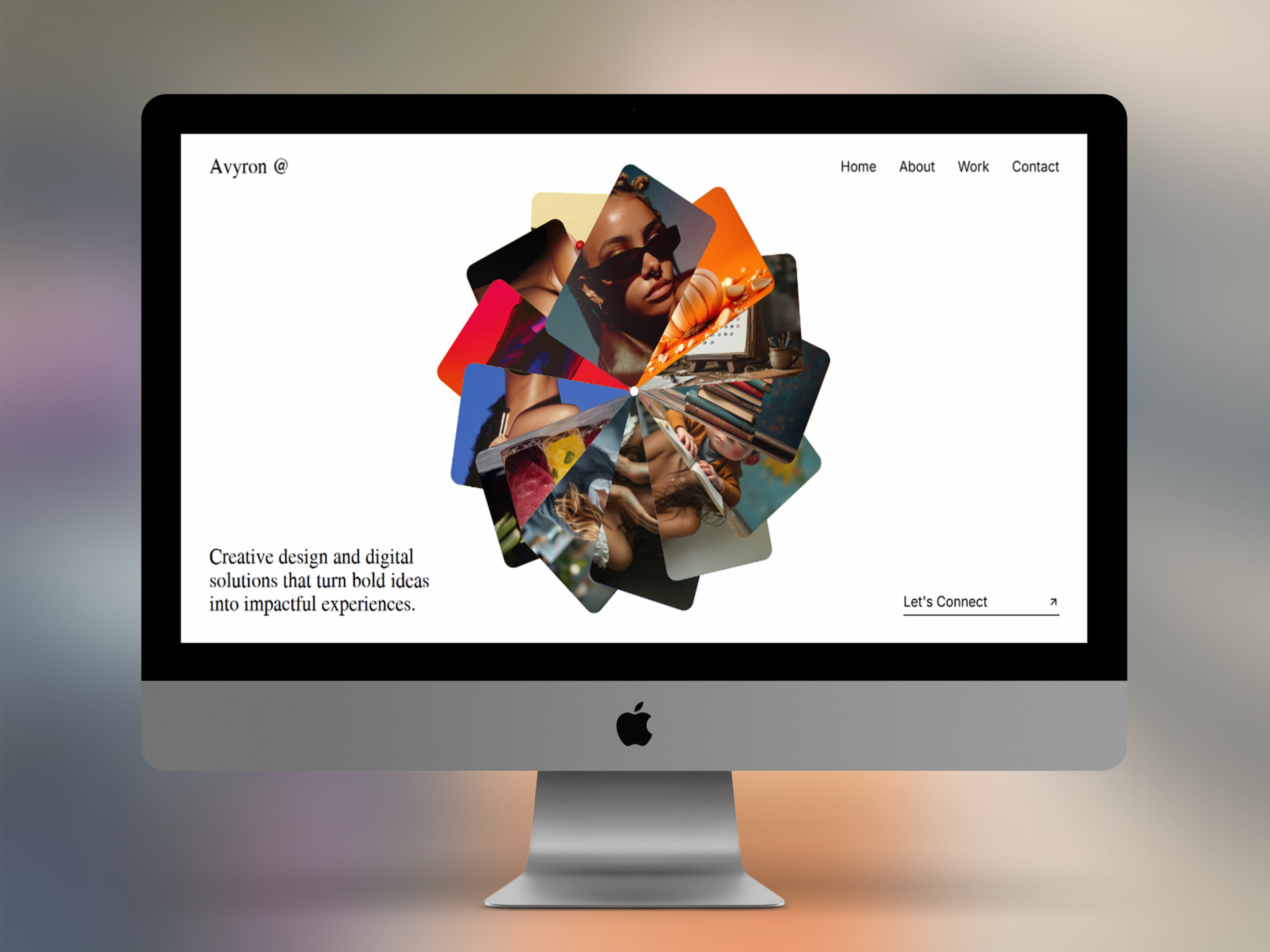 Avyronpro: Free Portfolio Website Template by Modex Studio — Free Portfolio Framer Template preview