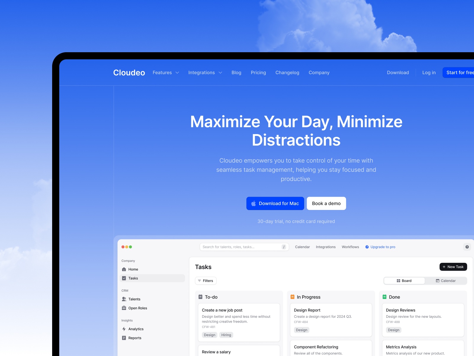 Botly: Free AI Website Template by Aidan Creates — Free SaaS Framer Template preview