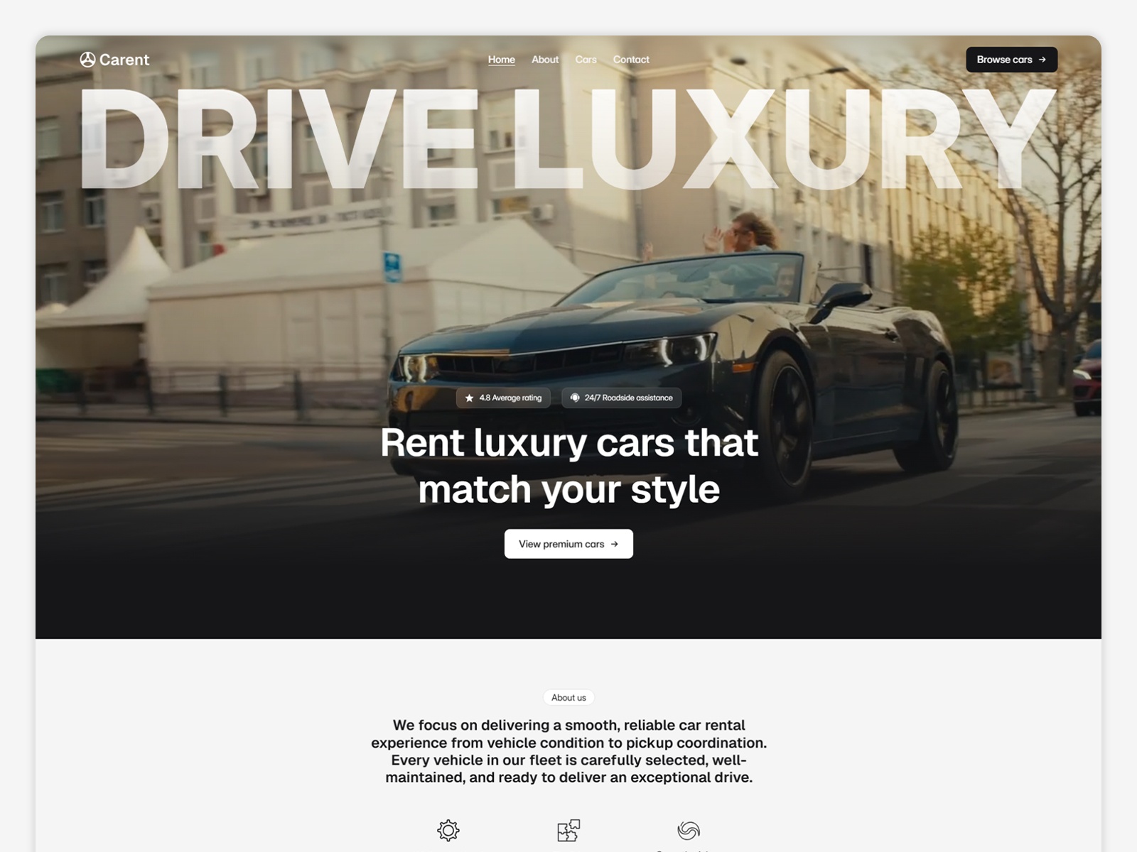 Calmora Meditation: Free Landing Page Website Template by Angela Storace — Free Landing Page Framer Template preview