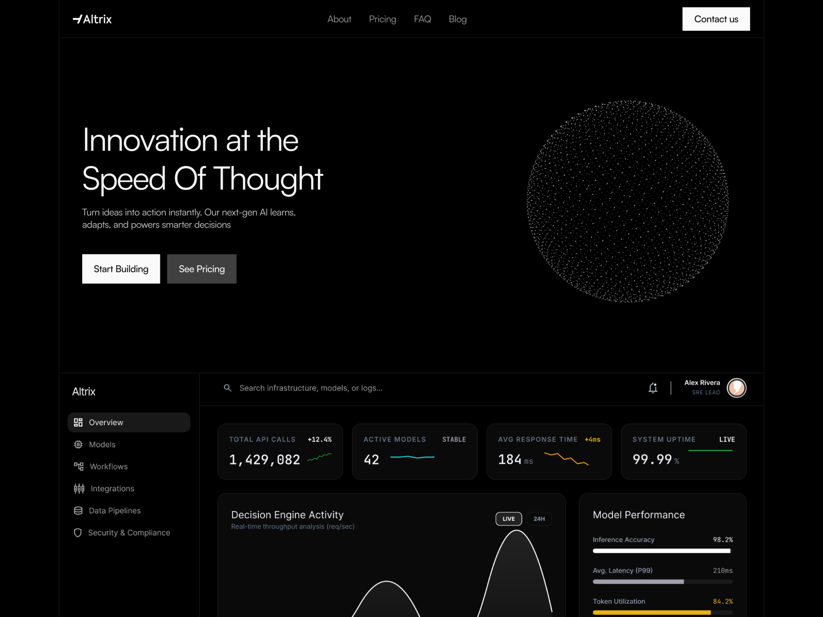 Cellune: Free Health Website Template by Denyefa Jacob — Free Healthcare Framer Template preview