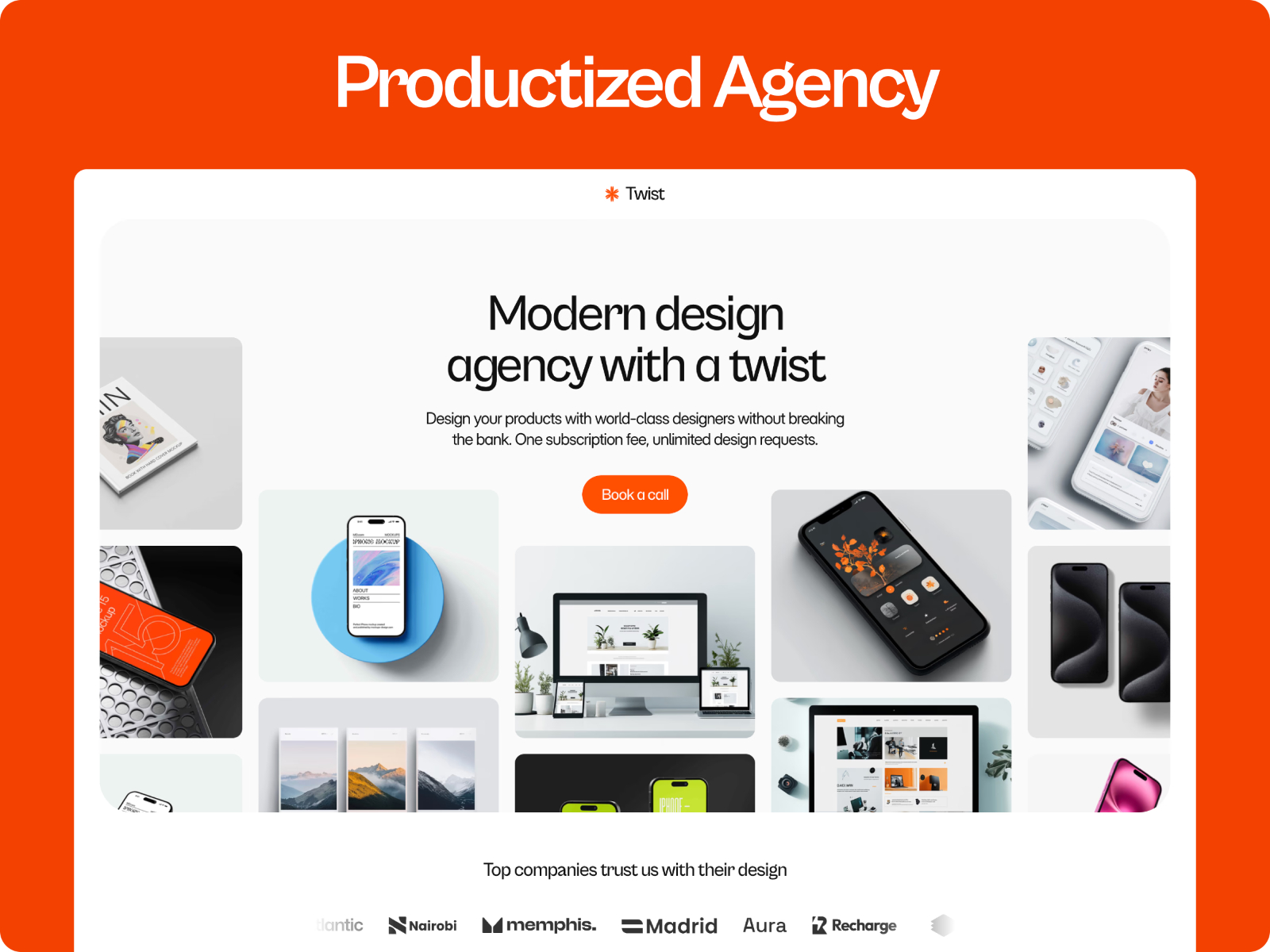Citebound: Responsive Agency Website Template by Firdavs Abdunazarov — Free Agency Framer Template preview
