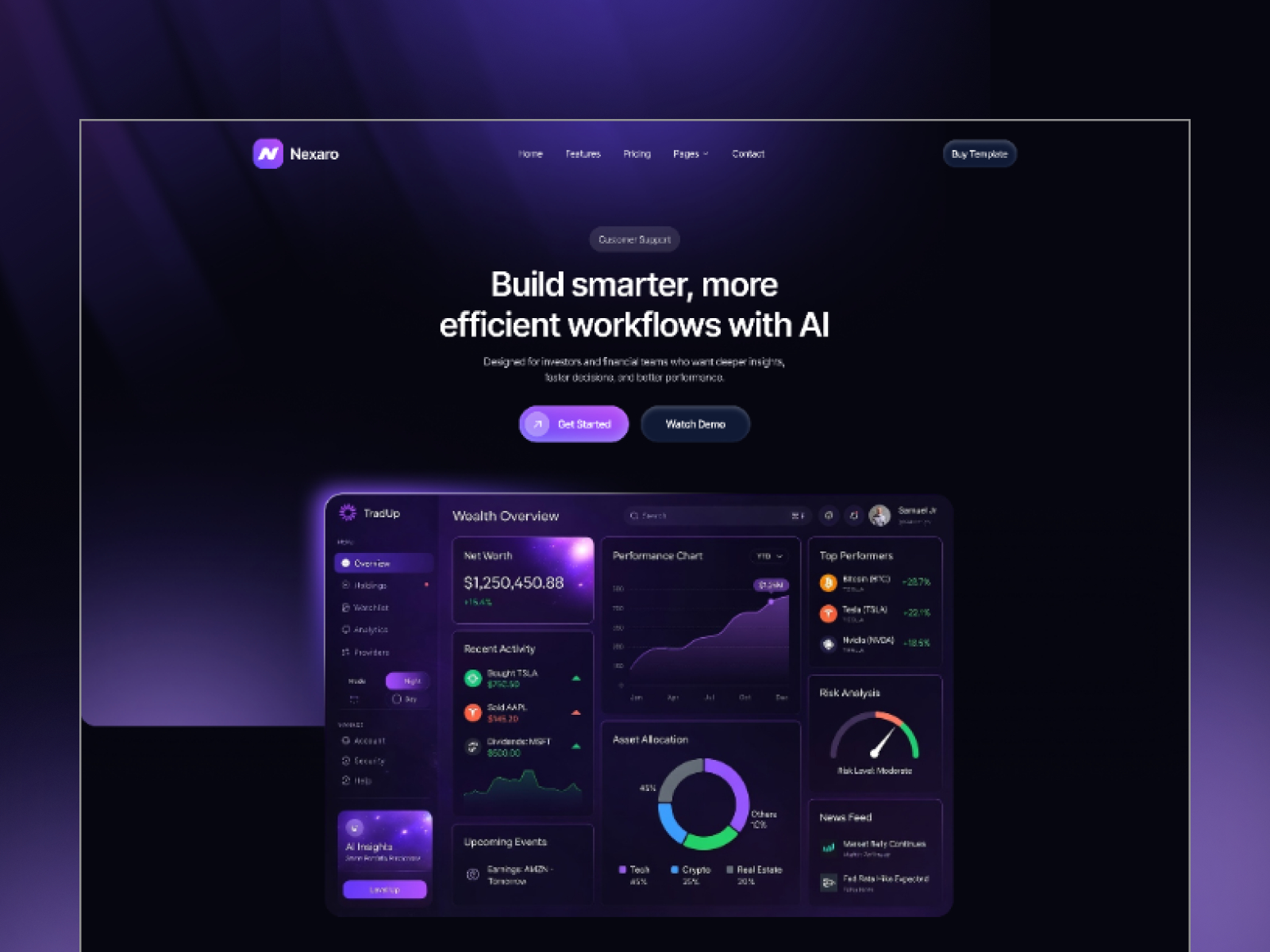 Clarionn: Free Agency Website Template by RedDevs — Free Automotive Framer Template preview