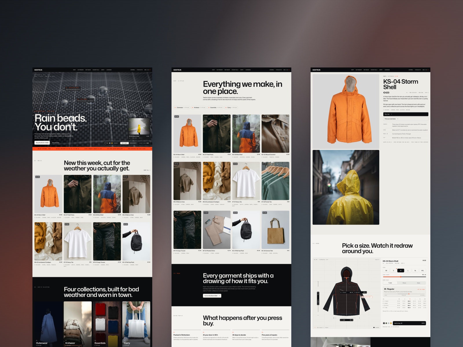 Clothspec — Free Ecommerce Framer Template preview