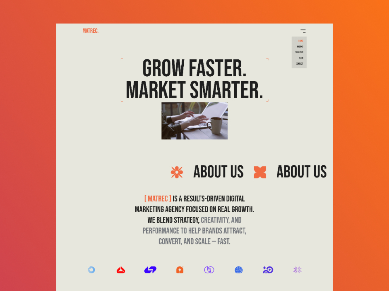 Crovia: Free Agency Website Template by Mezario — Free Agency Framer Template preview